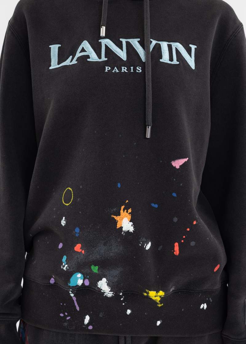 Lanvin X Gallery Dept Hoodie - Black | Garmentory