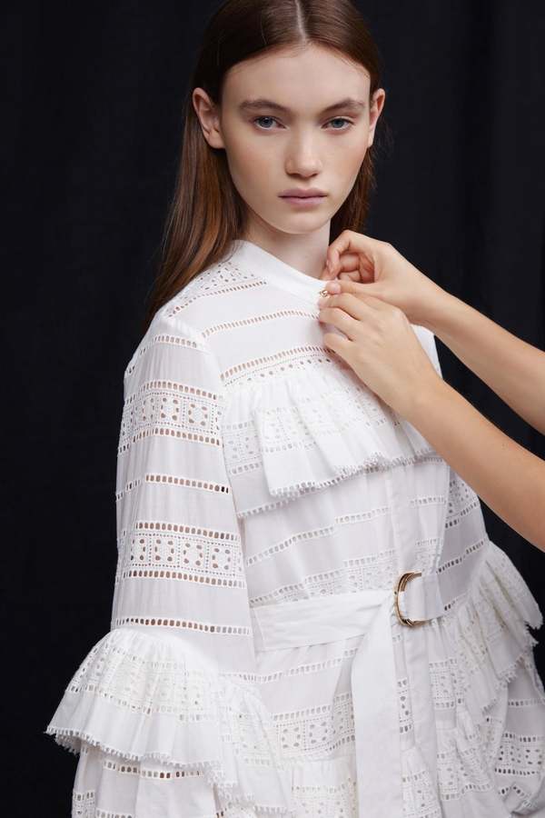 acler Valentine Dress - Ivory | Garmentory