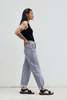 Citizens of Humanity Dylan High Rise Relax Crop Sleepless Jeans - Light Grey Wash - Thumbnail 4