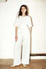 Datura Heavy Linen Astra Top - White - Thumbnail 4