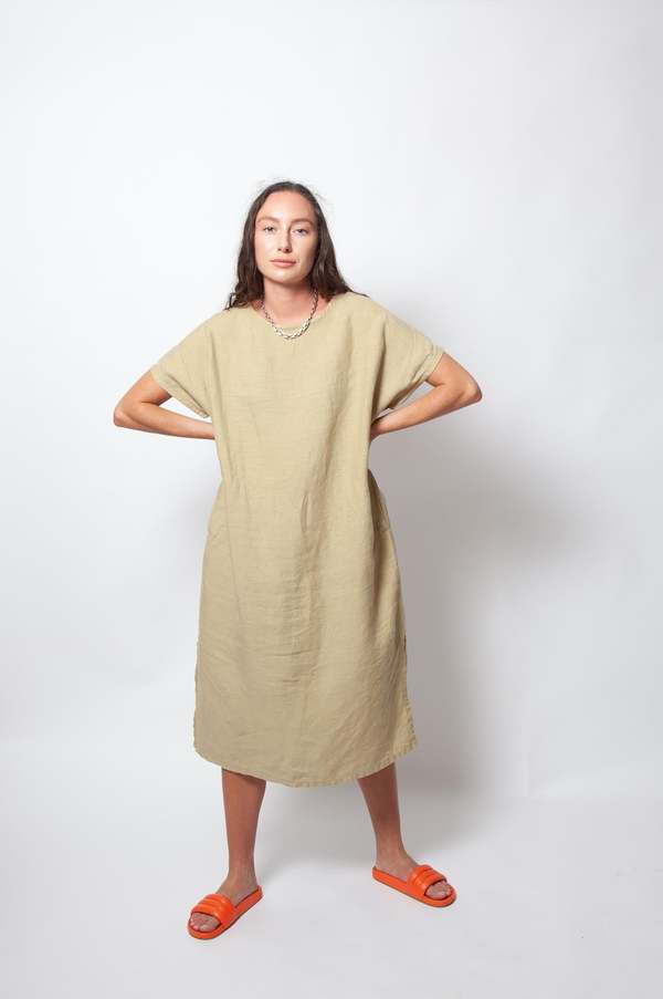 gravel and gold dress & Cadence - Sagebrush party shirts