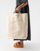 Girls of Dust X Heavy Duty Canvas Big Shopper Bag - Off White - Thumbnail 2