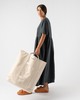 Girls of Dust X Heavy Duty Canvas Big Shopper Bag - Off White - Thumbnail 3