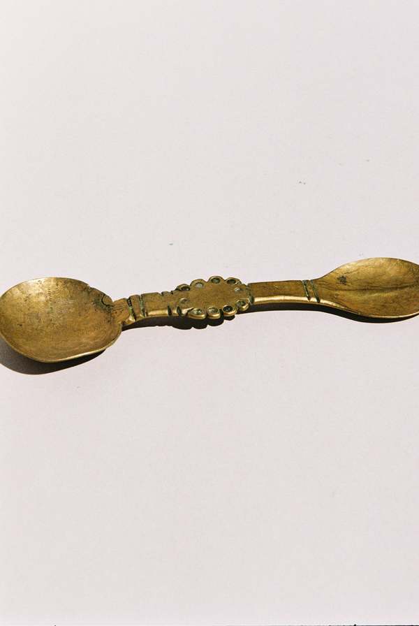 CORMIUM Antique Brass Spoons