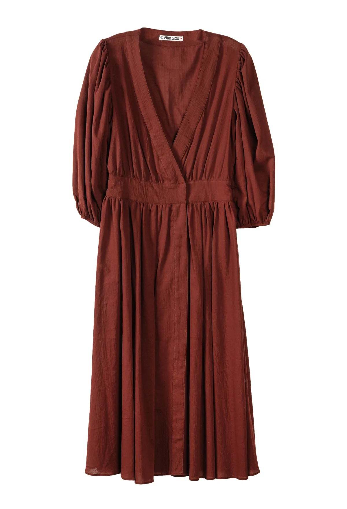 ciao lucia Cala Dress - Eggplant - Image 3 of 3