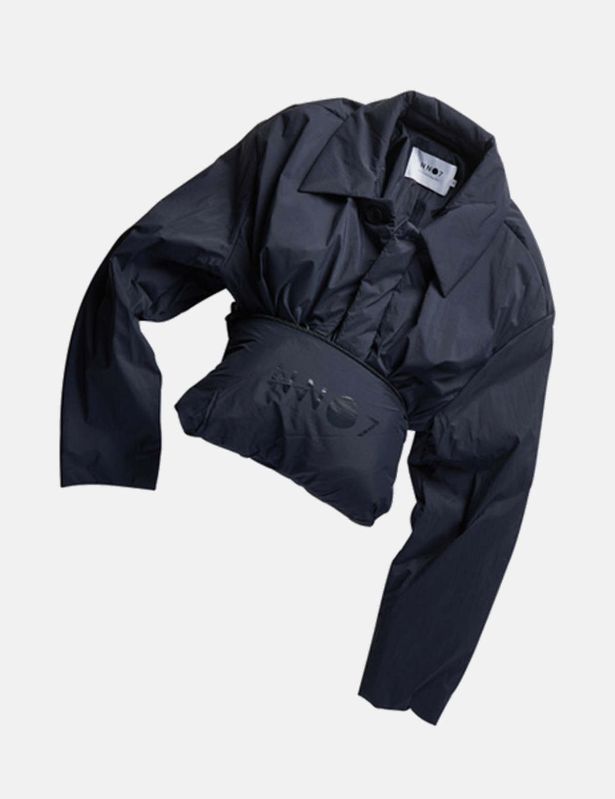 NN07 Puffer Jacket - Navy Blue - Image 4 of 4