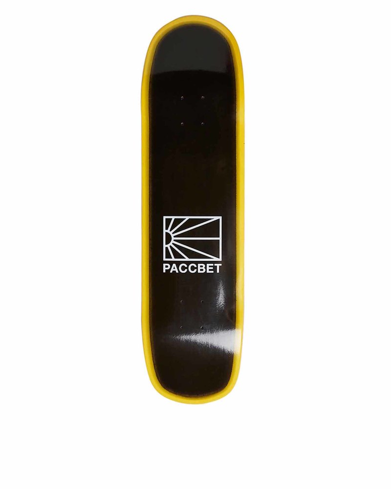 Rassvet PACCBET Logo Print Skateboard - blue/black | Garmentory