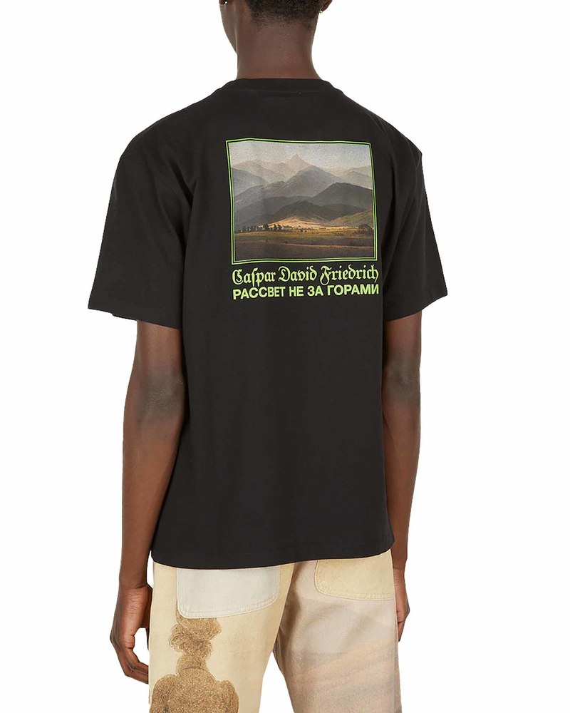 Rassvet PACCBET x Caspar David Friedrich Logo T Shirt