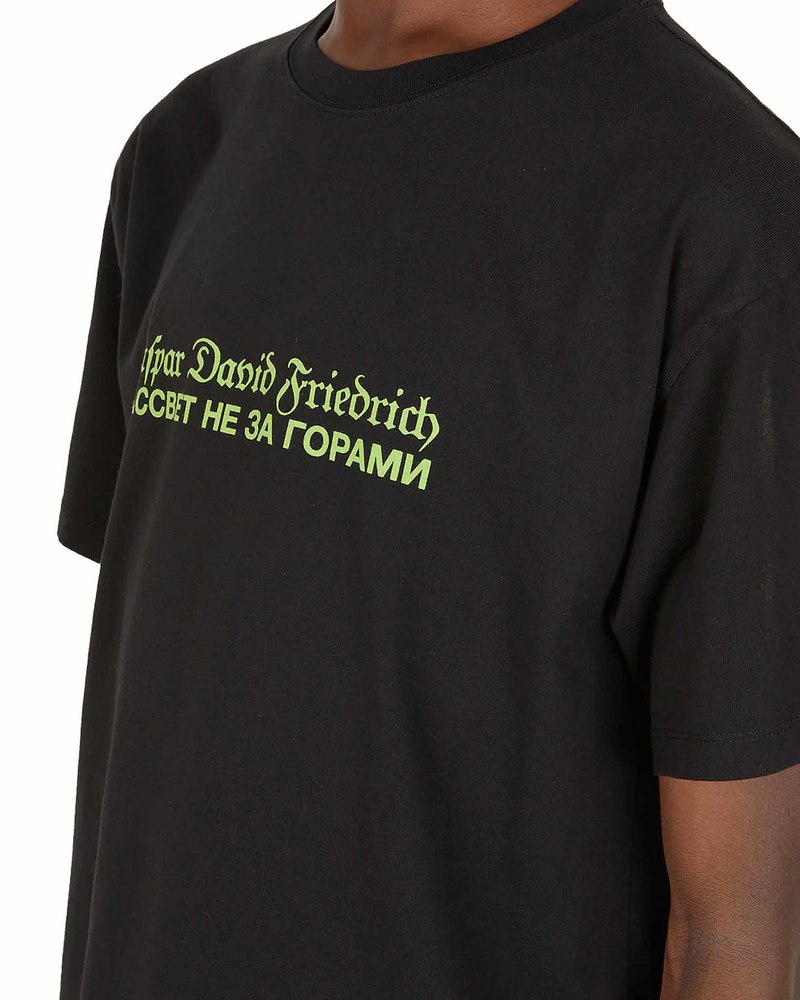 Rassvet PACCBET x Caspar David Friedrich Logo T Shirt