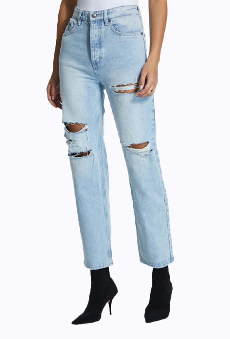 【関税込み】Ksubi ブルー Brooklyn ジーンズ Buy Brooklyn Jean Muse Cuffed | Women's Relaxed Jean | Ksubi
