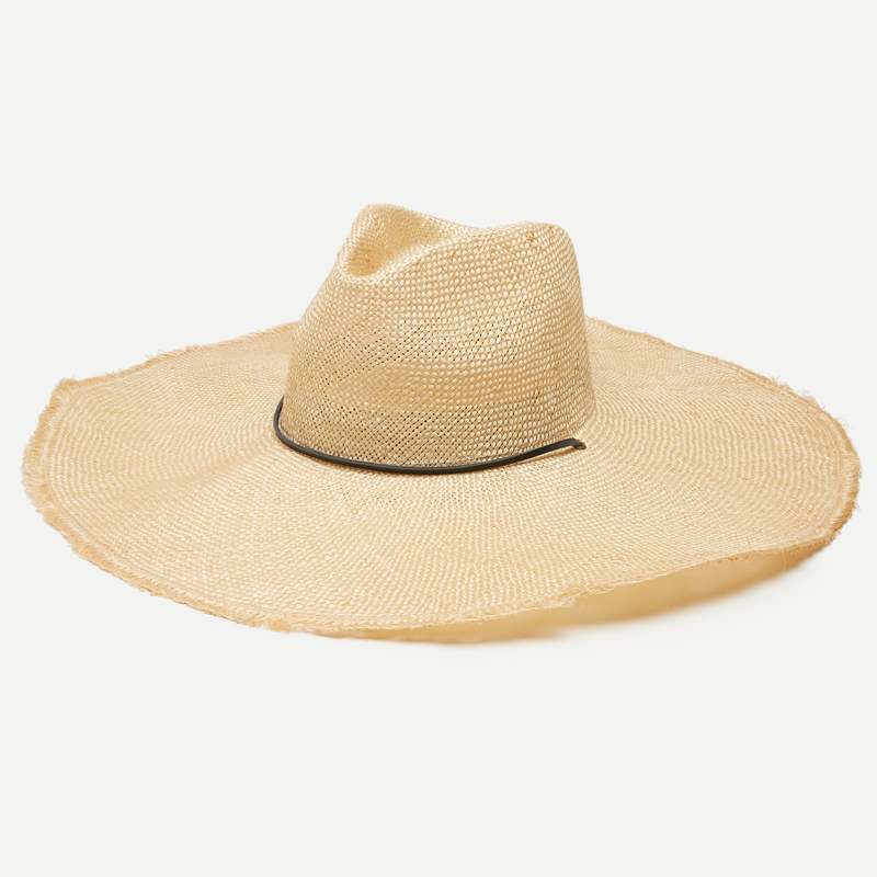 WYETH Pia Hat - Natural/Indigo | Garmentory display picture 3
