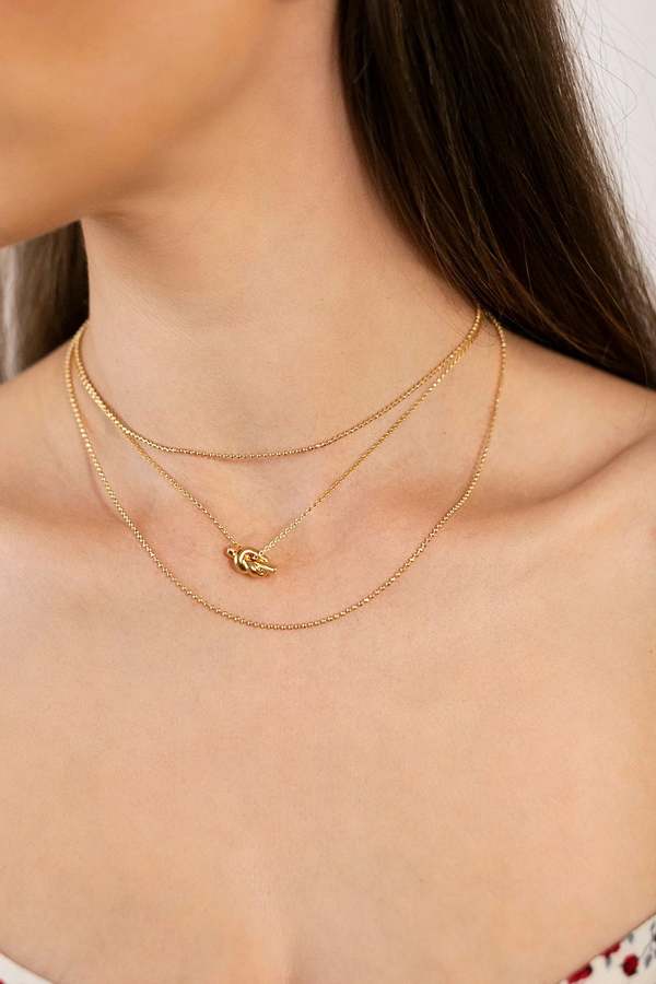 Electric Picks Brit Necklace Gold Garmentory