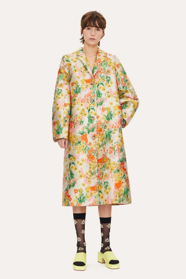 Stine Goya Cornelia Coat - Artist Canvas Daytime | Garmentory