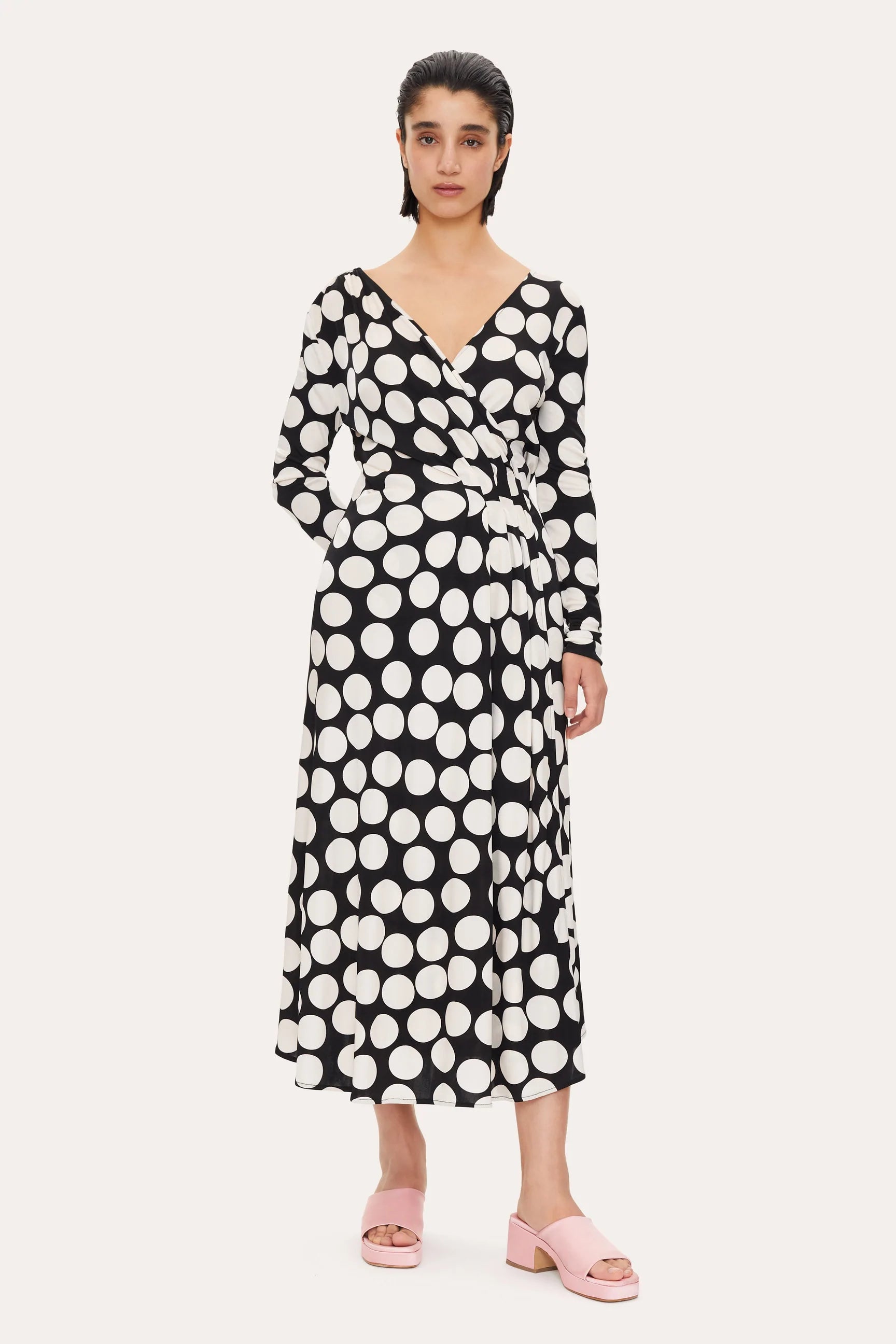 Stine Goya Lola Dress - Black/White | Garmentory
