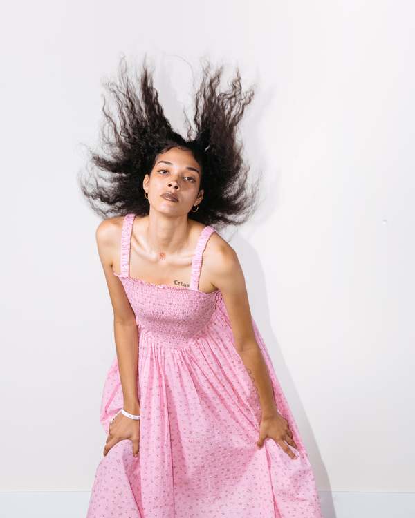 Tach Clothing Amelie Voile Dress Pink Garmentory