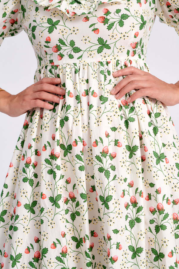 BATSHEVA May Dress - Strawberry Field