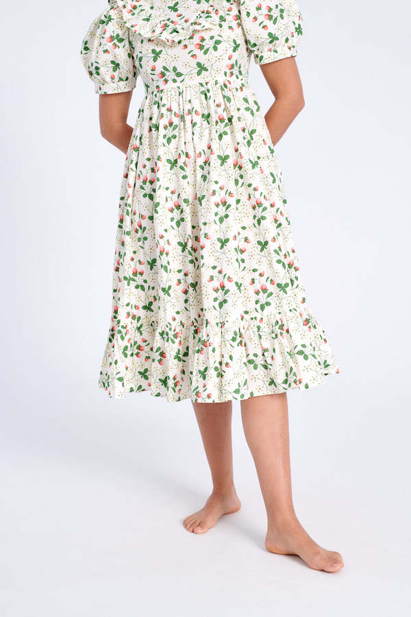 BATSHEVA May Dress - Strawberry Field