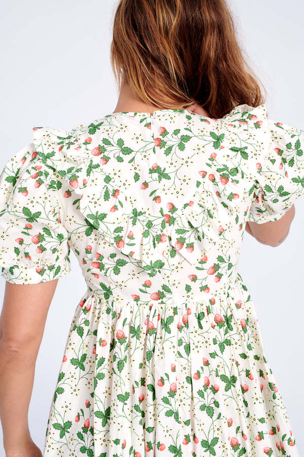 BATSHEVA May Dress - Strawberry Field