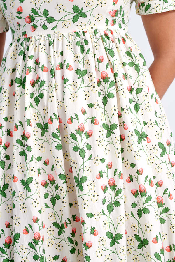 BATSHEVA May Dress - Strawberry Field