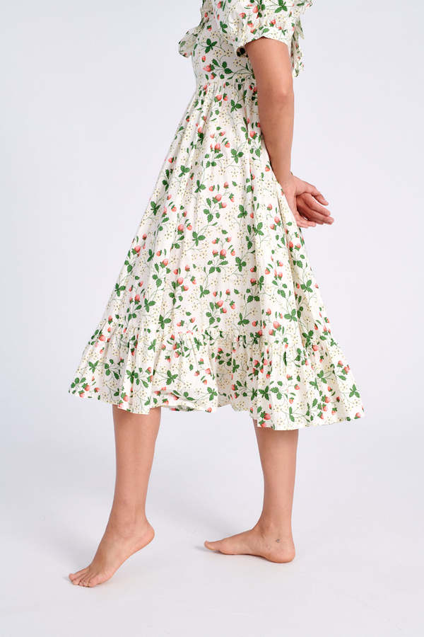 BATSHEVA May Dress - Strawberry Field