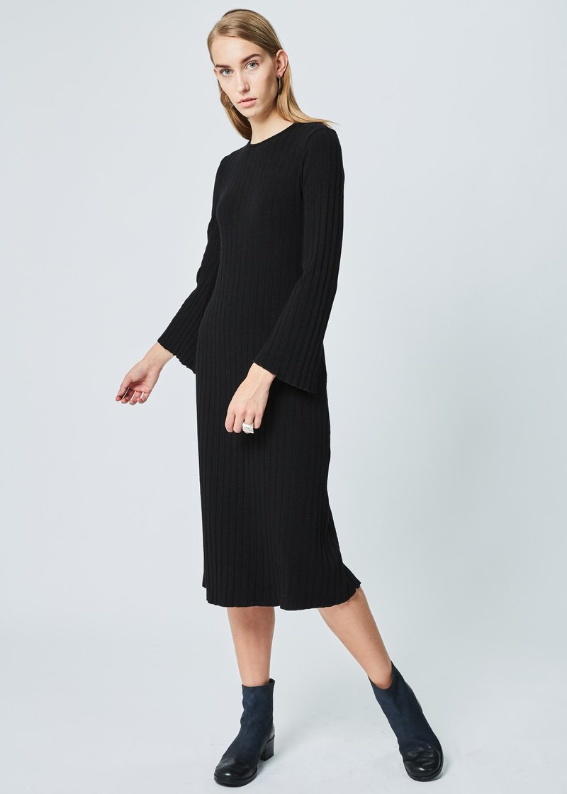 strapless open back dress Axon Knit Dress In Autumn Ombre  Simon Miller