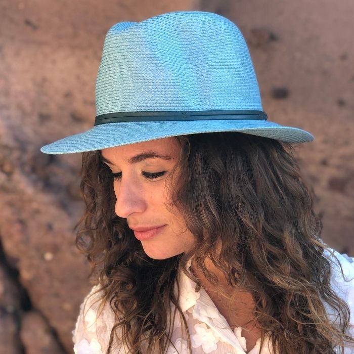 Travaux En Cours Plaited Paper Hat | Garmentory display picture 2