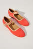 Caron Callahan Ellie Mary Jane Shoes - Coral/Sand - Thumbnail 1
