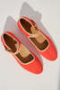 Caron Callahan Ellie Mary Jane Shoes - Coral/Sand - Thumbnail 3