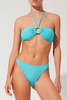 Solid and Striped The Tati Tie Bottom - Solid Rib Greek Blue - Thumbnail 2