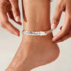 Jenny Bird Harvey Anklet - Silver - Thumbnail 2