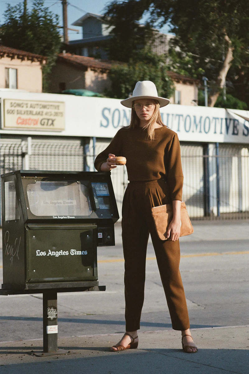 NEW Lack of Color “The Fader” Fedora in Ivory size XL Lack of Color Ivory Wool Fedora The Fader Hat size S EUC  main image 3