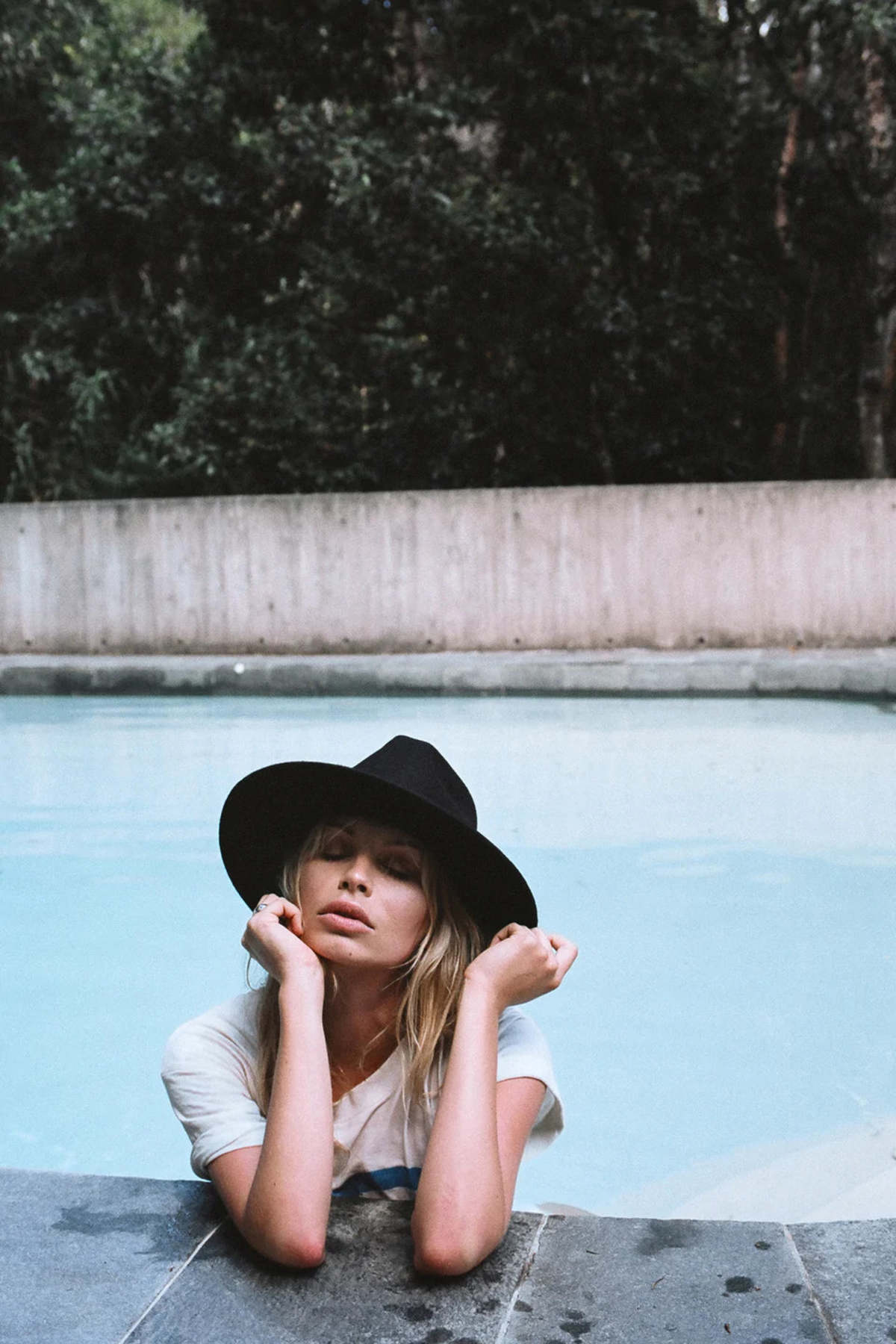 Lack Of Color (The Prism) Classic Black Wide-Brim Hat Black Lack Of Color Hats for Women for sale | eBay main image 3