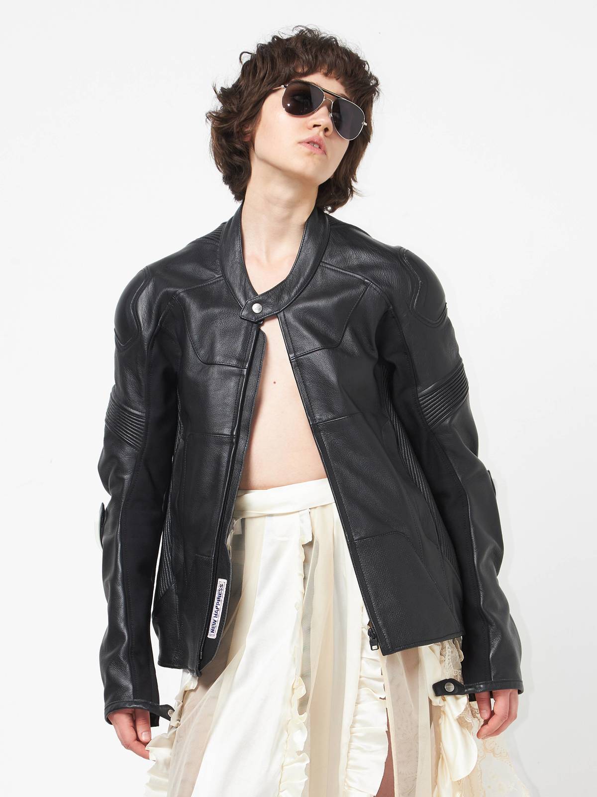 Alyx Leather Biker Jacket - Black | Garmentory