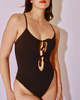 Gil Rodriguez Venus One-Piece Swimsuit - Black - Thumbnail 2
