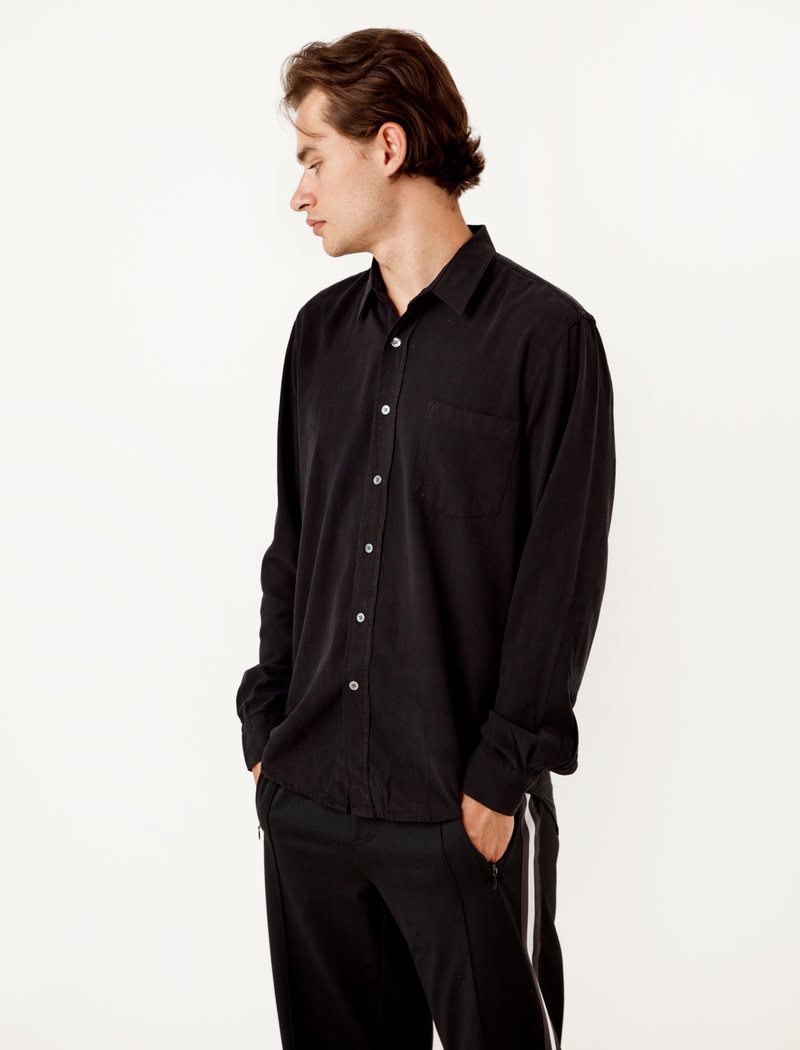 Our Legacy Classic Shirt Black Silk | Garmentory