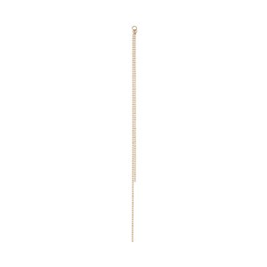 Shahla Karimi 14K Gold Birthstone Hoop Stud W/ Dangle Shahla Karimi 14K Gold Birthstone Hoop Stud W/ Dangle