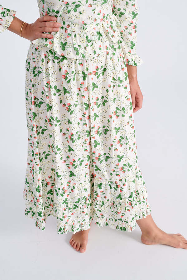 BATSHEVA Pembroke Skirt - Strawberry Field