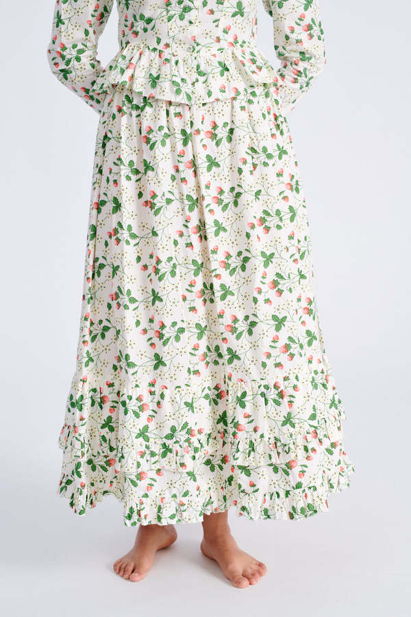 BATSHEVA Pembroke Skirt - Strawberry Field