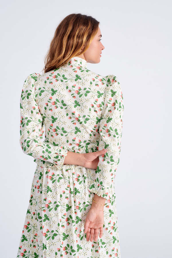 BATSHEVA Pembroke Skirt - Strawberry Field