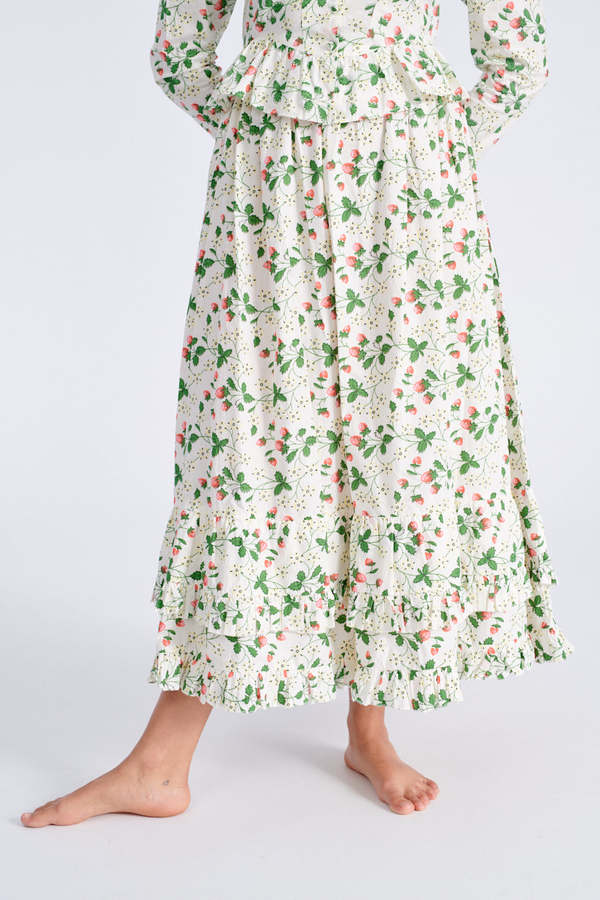 BATSHEVA Pembroke Skirt - Strawberry Field