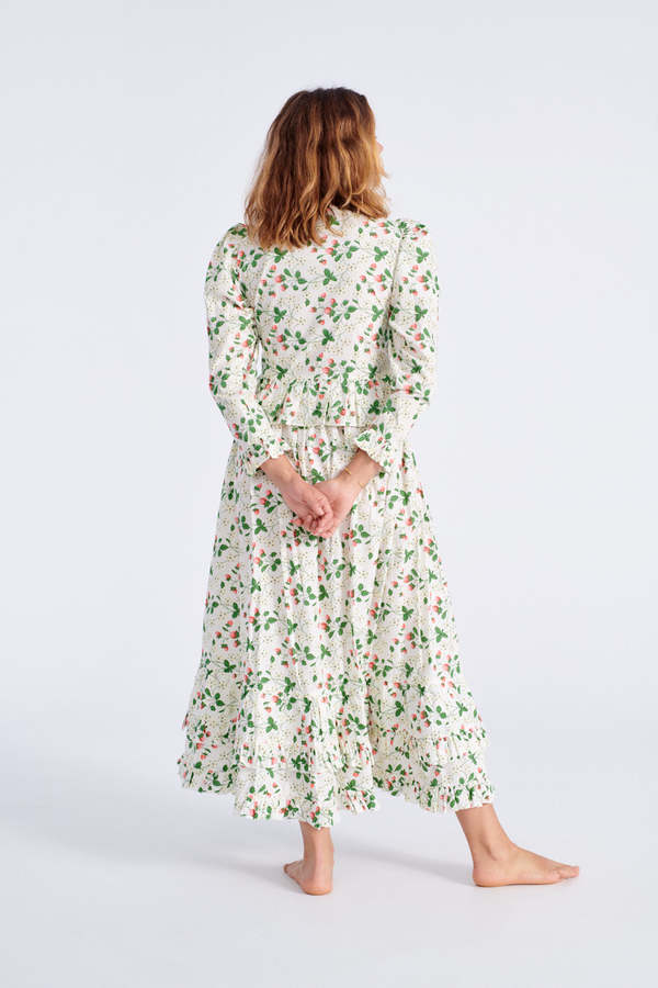 BATSHEVA Pembroke Skirt - Strawberry Field