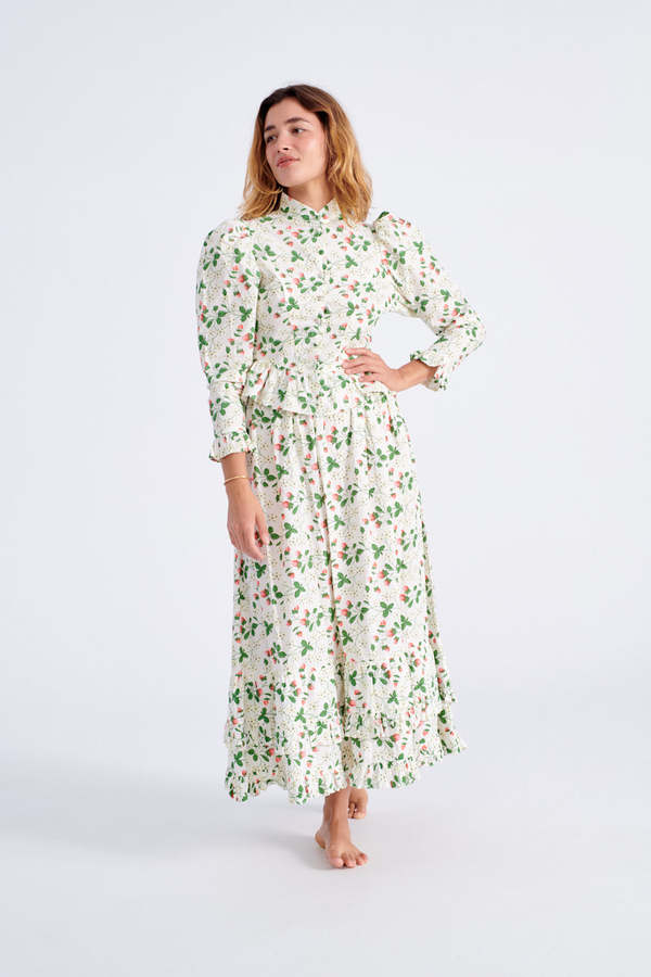 BATSHEVA Pembroke Skirt - Strawberry Field