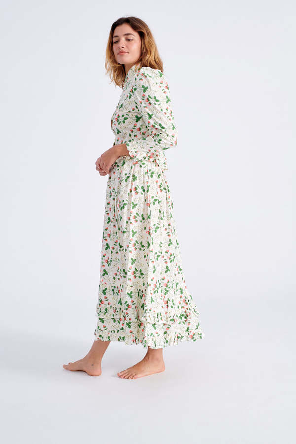 BATSHEVA Pembroke Skirt - Strawberry Field