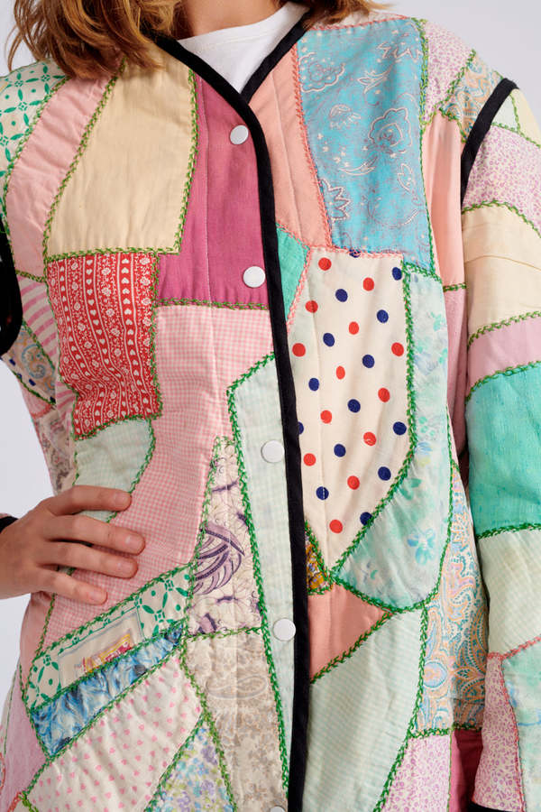 Carleen Quilt Liner Jacket - Ooak Quilt | Garmentory