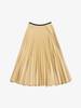 Celine Plisse Midi Skirt - Beige - Thumbnail 2