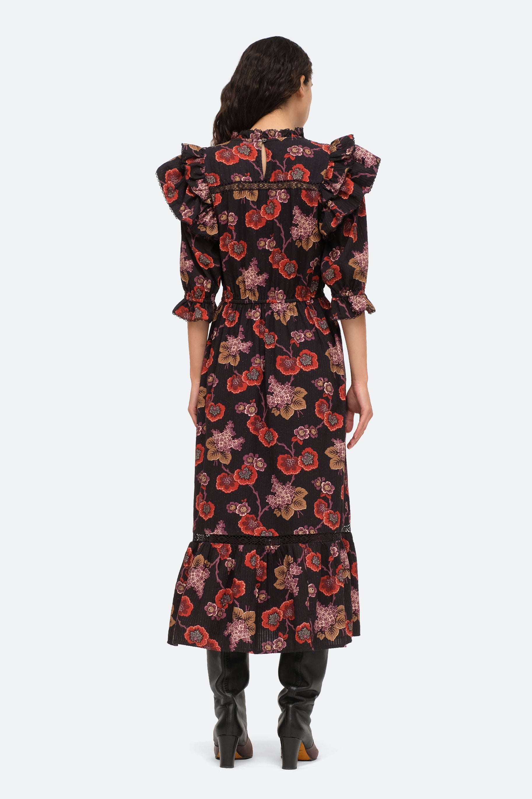 Sea NY Lucinda Dress Floral Print Garmentory