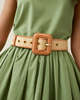 Loeffler Randall Mirren Belt - Natural/Honey - Thumbnail 1