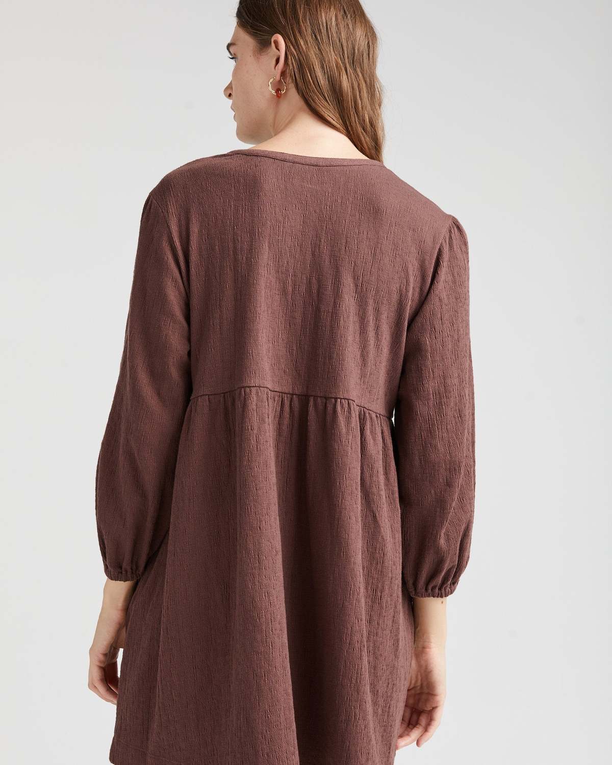 Richer Poorer Womens Cloud Weave Button Up Dress - Multi - Image 10 of 23