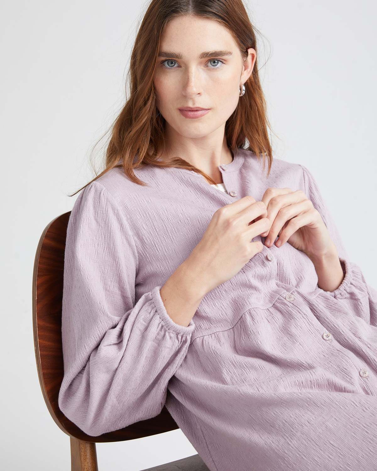 Richer Poorer Womens Cloud Weave Button Up Dress - Multi - Image 16 of 23