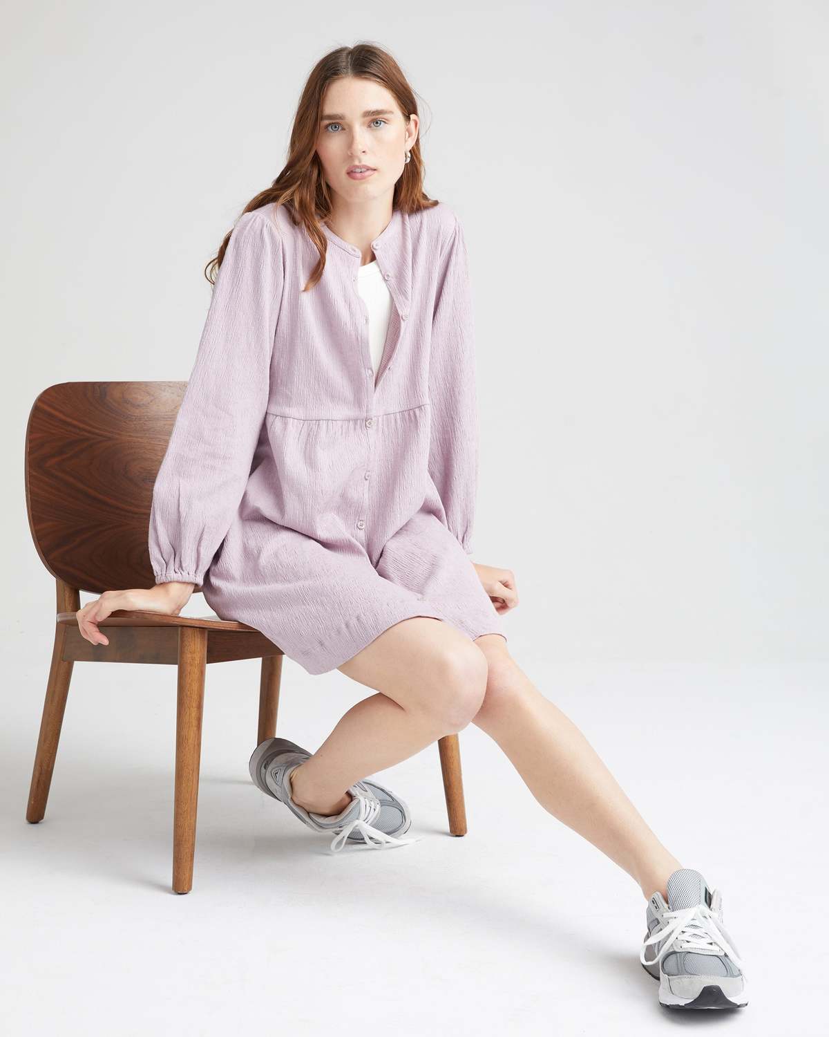 Richer Poorer Womens Cloud Weave Button Up Dress - Multi - Image 17 of 23